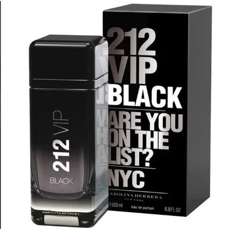 Perfume Masculino 212 Vip Black Carolina Herrera Eau de Parfum 100 ml - Imagem 4