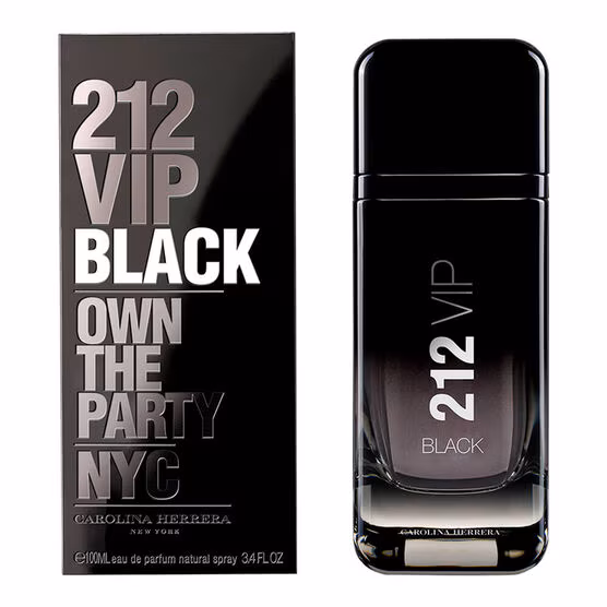 Perfume Masculino 212 Vip Black Carolina Herrera Eau de Parfum 100 ml - Imagem 3