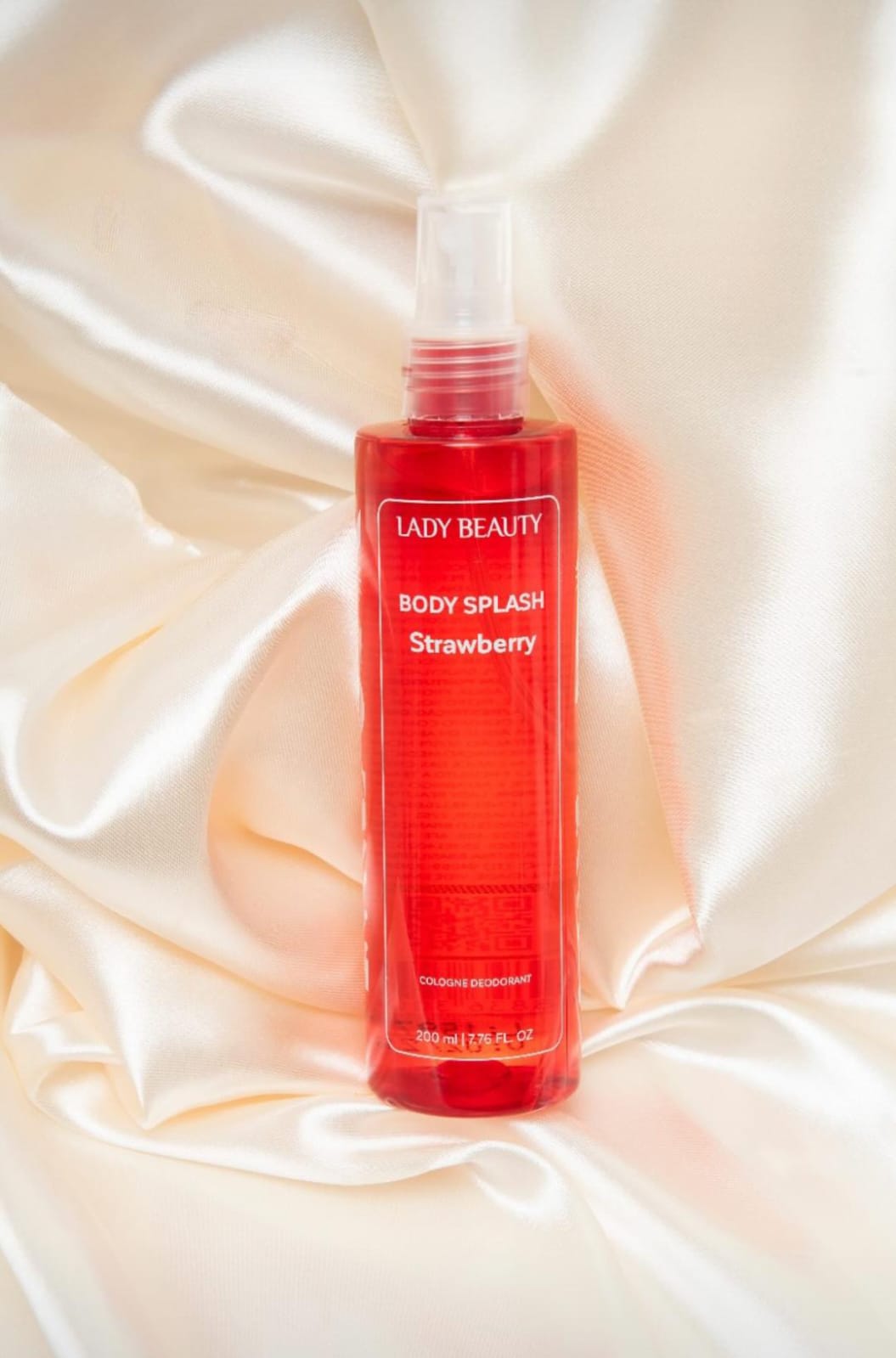 Body Splash Lady Beauty Strawberry - Perfume Refrescante Corporal 200ml