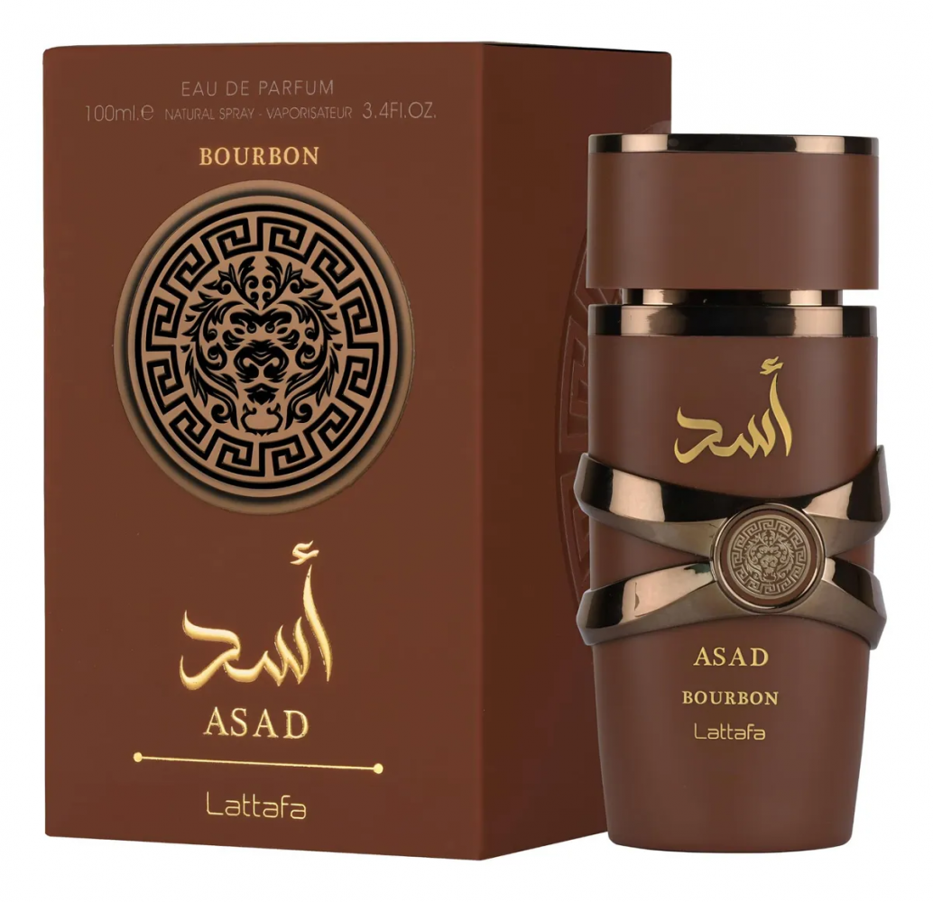 Perfume Masculino Asad Bourbon - Lattafa Eau de Parfum 100ML